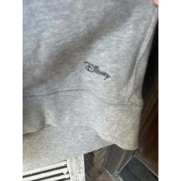 Uniqlo Disney Womens Grey Mickey Mouse Andy Warhol Hoodie Sweatshirt Long XXL - Picture 3 of 6